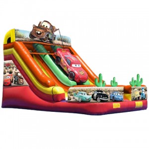 Cars Inflatable Slide